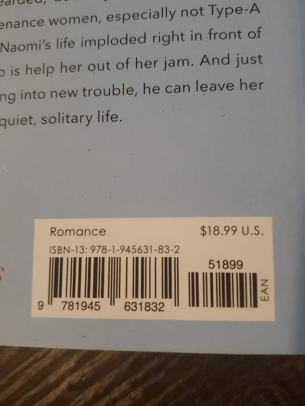 Adult Fiction Book - Picture 3 of 5